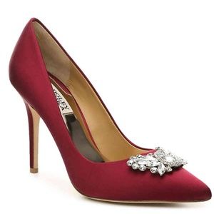 Red Badgley Mischka Serra Pump